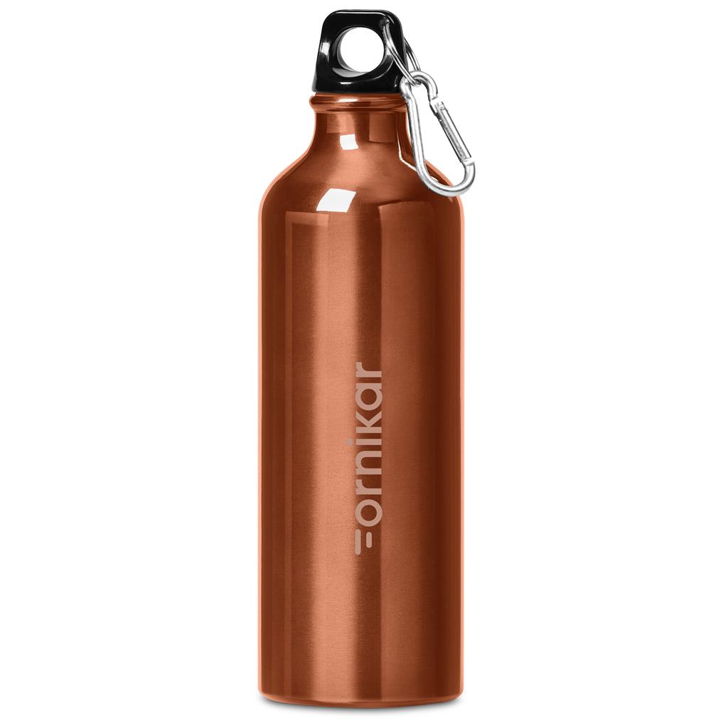 Altitude Solano Aluminium Water Bottle - 750ml - BURNT ORANGE