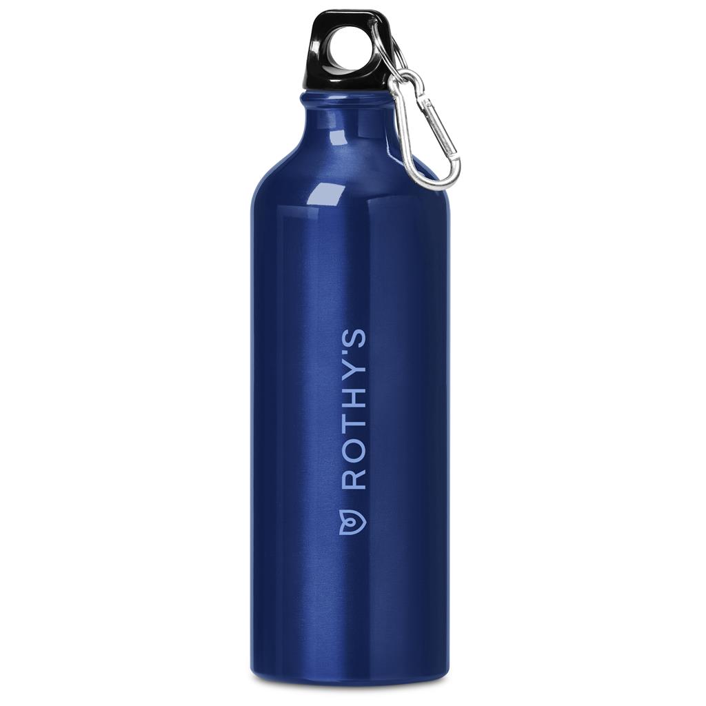 Altitude Solano Aluminium Water Bottle - 750ml - NAVY