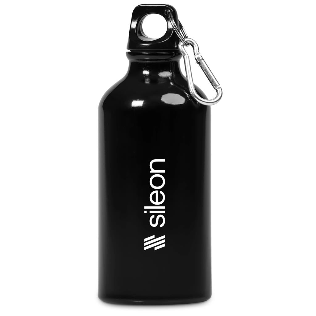 Altitude Braxton Aluminium Water Bottle - 500ml - BLACK