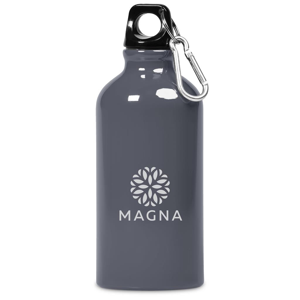 Altitude Braxton Aluminium Water Bottle - 500ml - DARK GREY