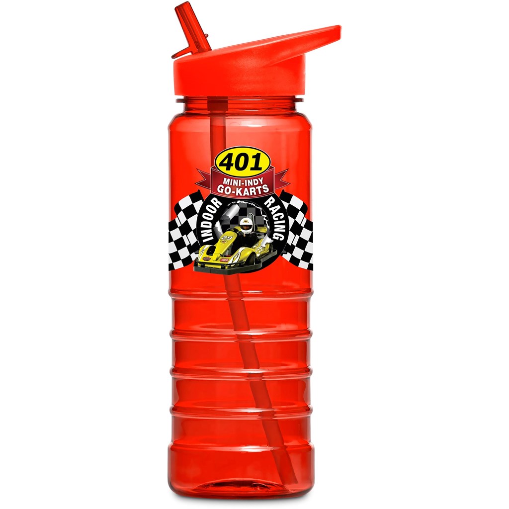 Altitude Quench Plastic Water Bottle - 750ml - RED