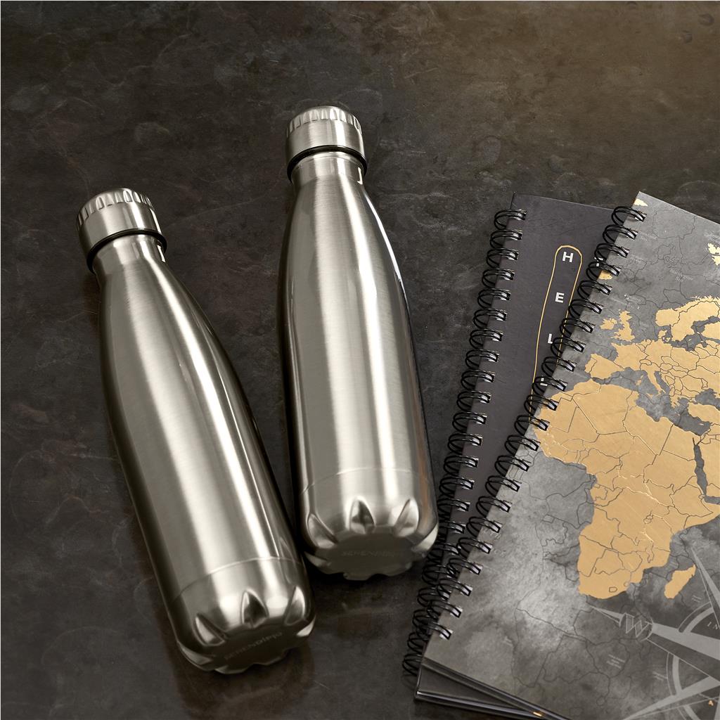 Serendipio Discovery Stainless Steel Vacuum Water Bottle - 500ml