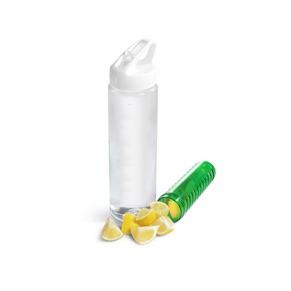 Zest Plastic Infuser Bottle - 750ml - Green