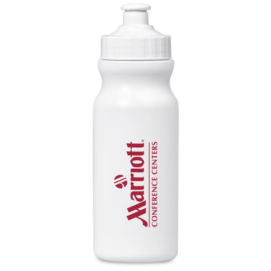 Altitude Carnival Plastic Water Bottle - 300ml - SOLID WHITE