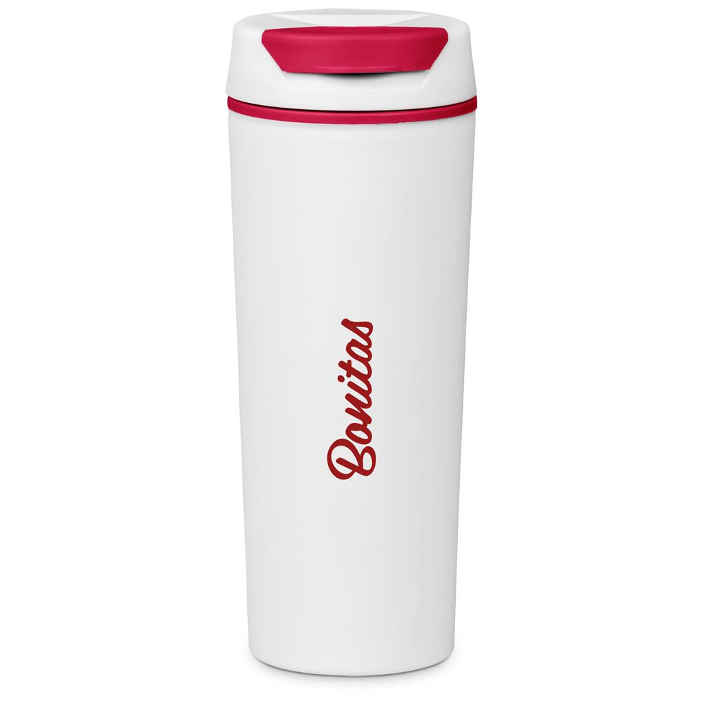 Altitude Laguna Plastic Double-Wall Tumbler - 460ml - RED