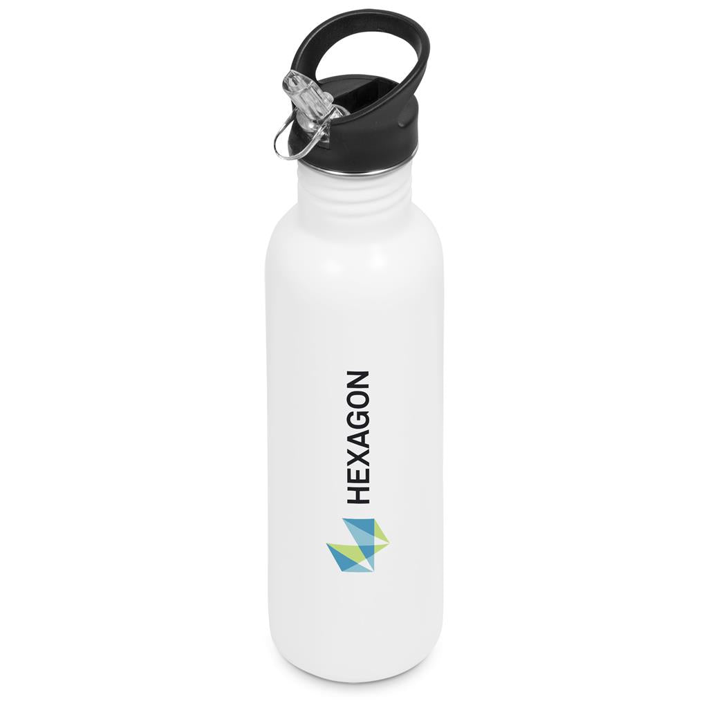 Ventura Stainless Steel Water Bottle – 750ml - SOLID WHITE