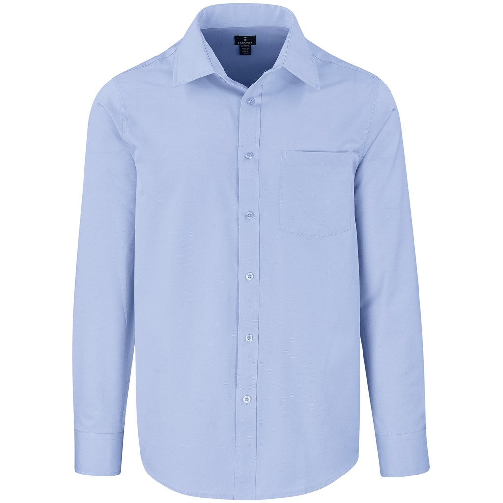 Mens Long Sleeve Sycamore Shirt - BLUE