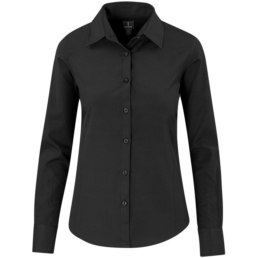Ladies Long Sleeve Sycamore Shirt - BLACK