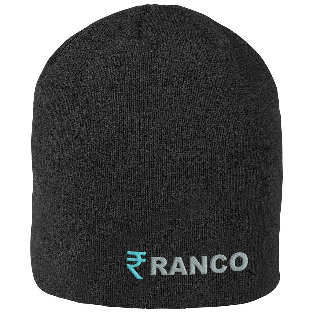 Pinnacle Acrylic Beanie - BLACK