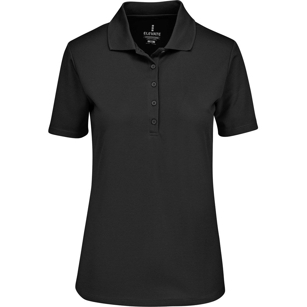 Ladies Edge Golf Shirt - BLACK
