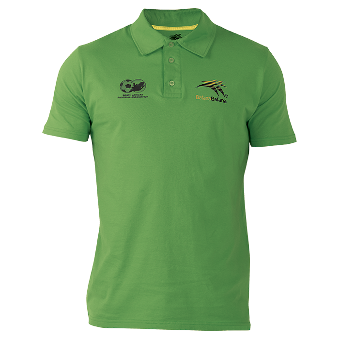 Soccer World Cup 26 Graphic Golfer 160g Single Jersey Mens - Bottle Green