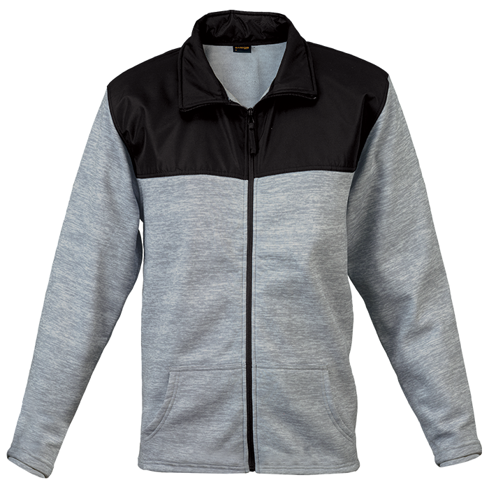 Knox Jacket - Grey Melange/Black