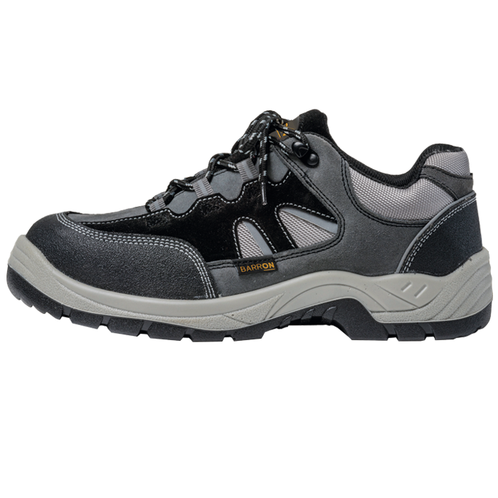 Barron Crusader Safety Shoe - Black/Grey