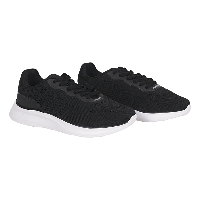 Knitted Sneaker Mens - Black