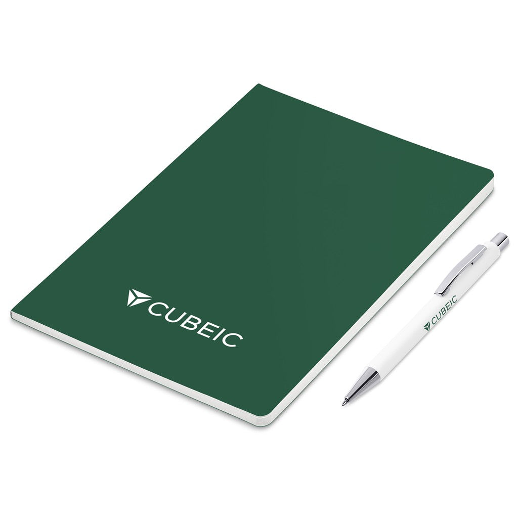 Altitude Mills Notebook & Pen Set - Green