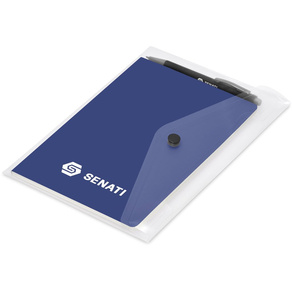 Altitude Yates Notebook & Pen Set - BLUE