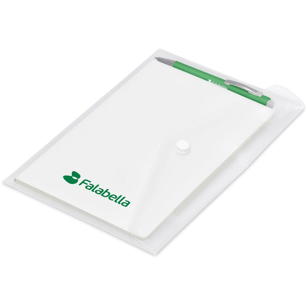 Altitude Nixon Notebook & Pen Set - GREEN