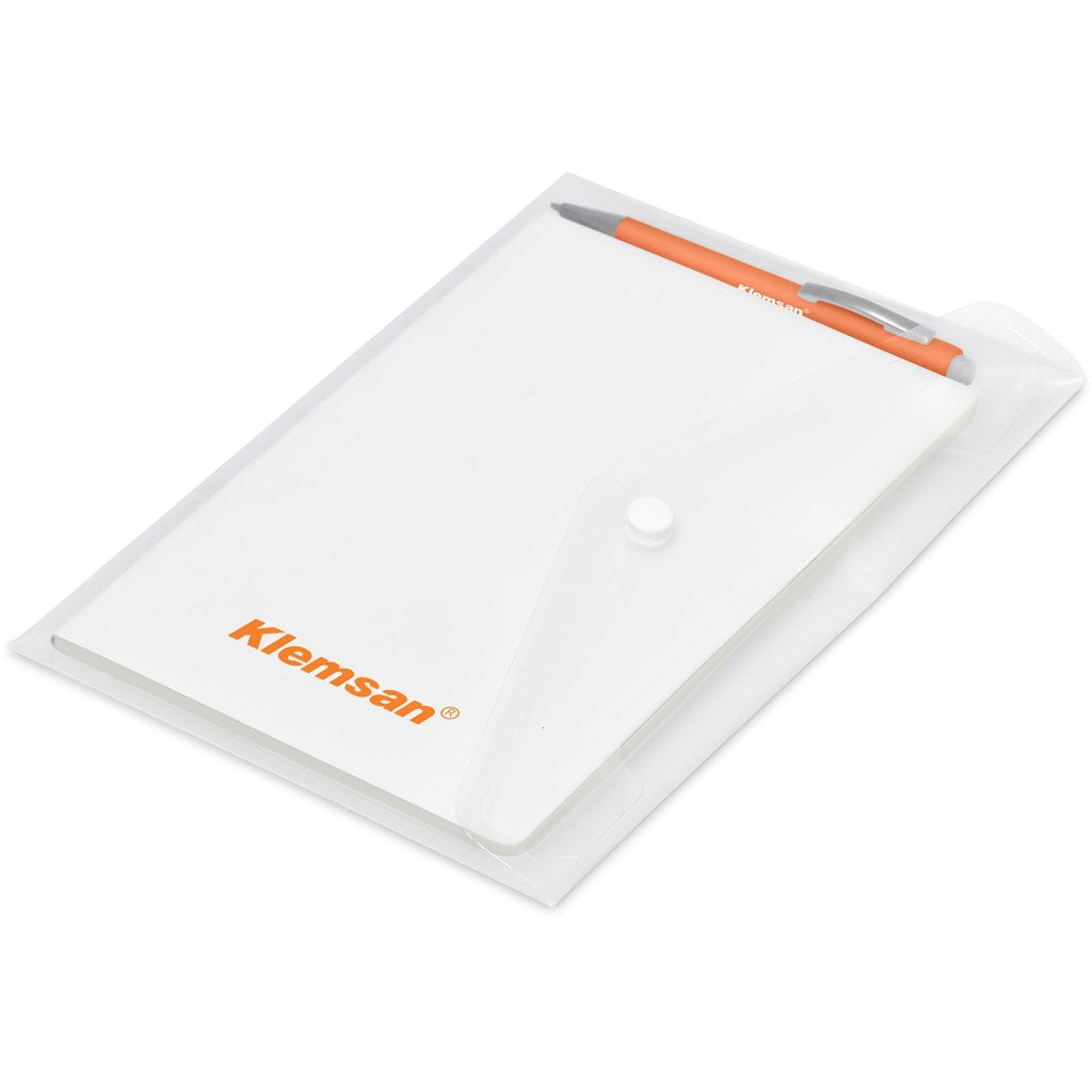 Altitude Nixon Notebook & Pen Set - ORANGE