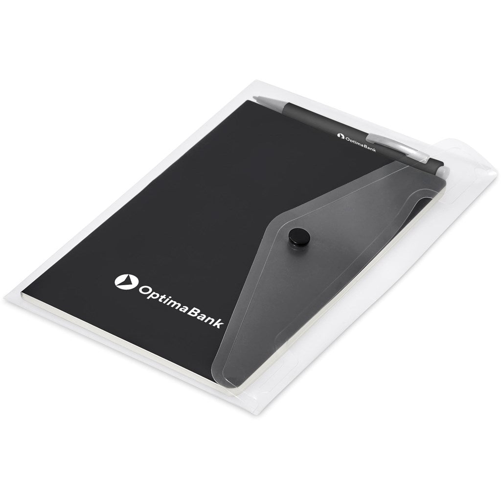 Altitude Perry Notebook & Pen Set - BLACK