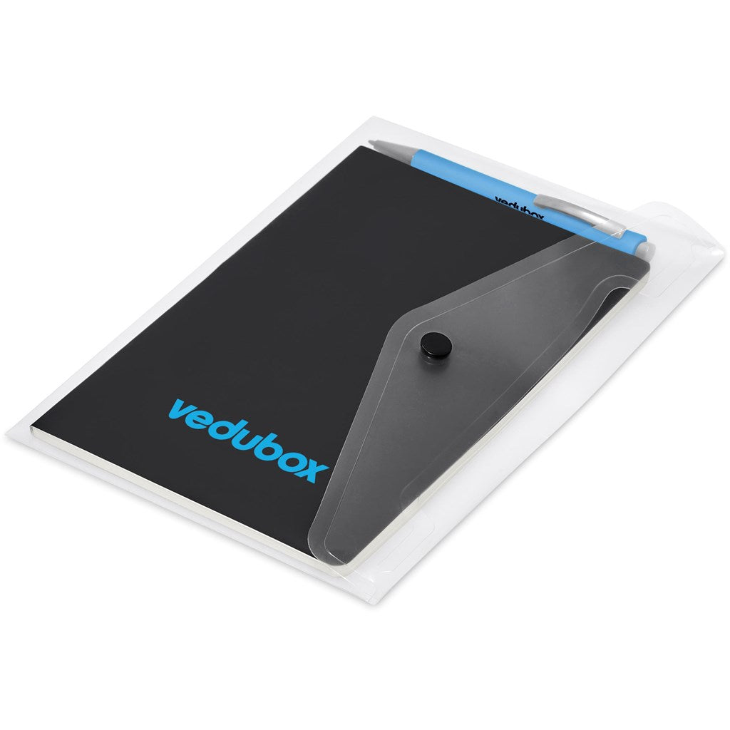 Altitude Perry Notebook & Pen Set - CYAN
