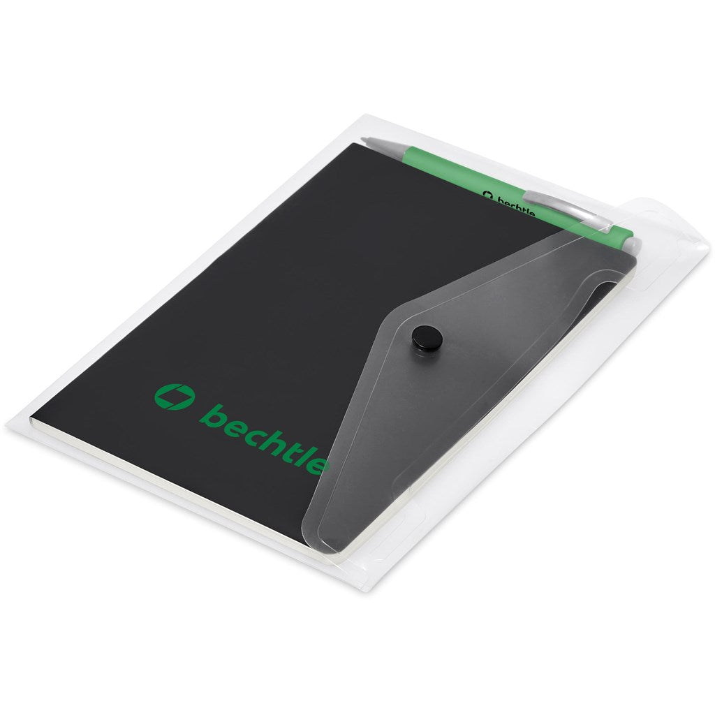 Altitude Perry Notebook & Pen Set - GREEN