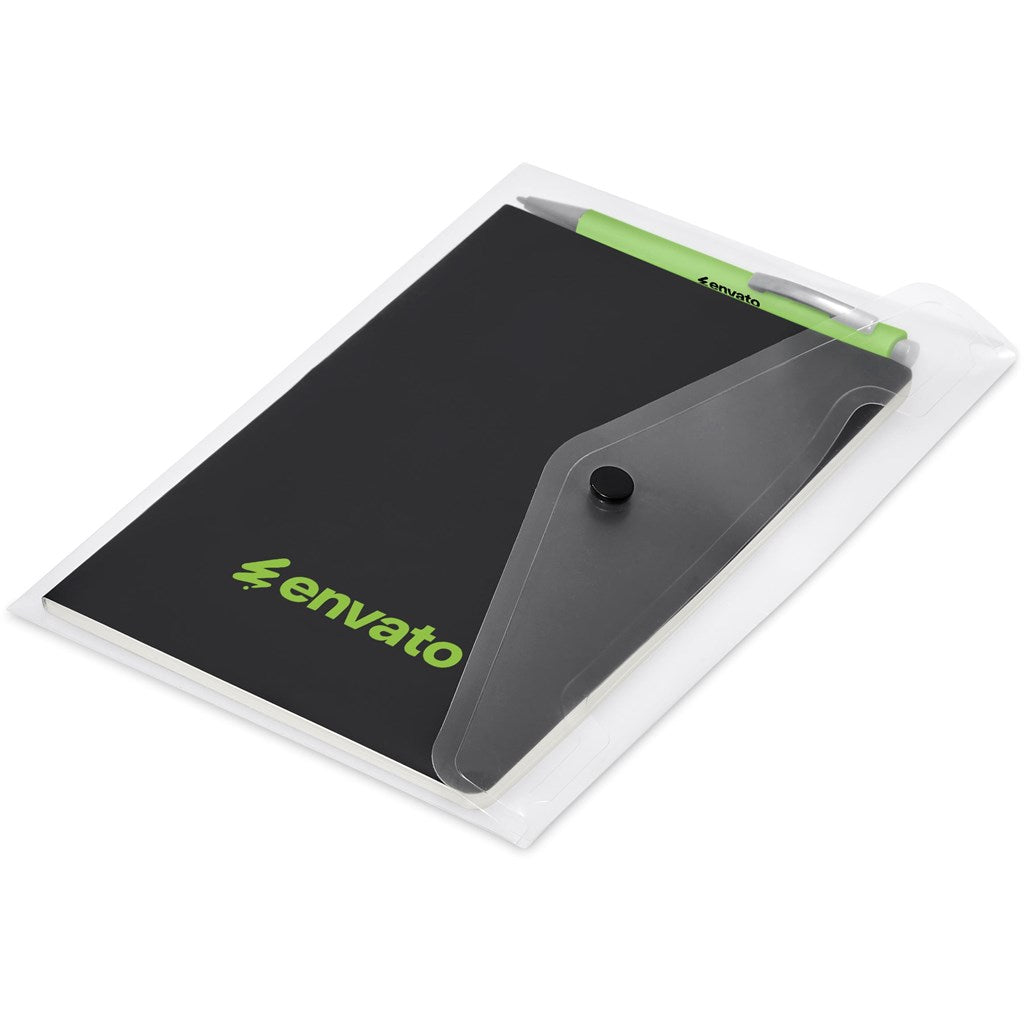 Altitude Perry Notebook & Pen Set - LIME