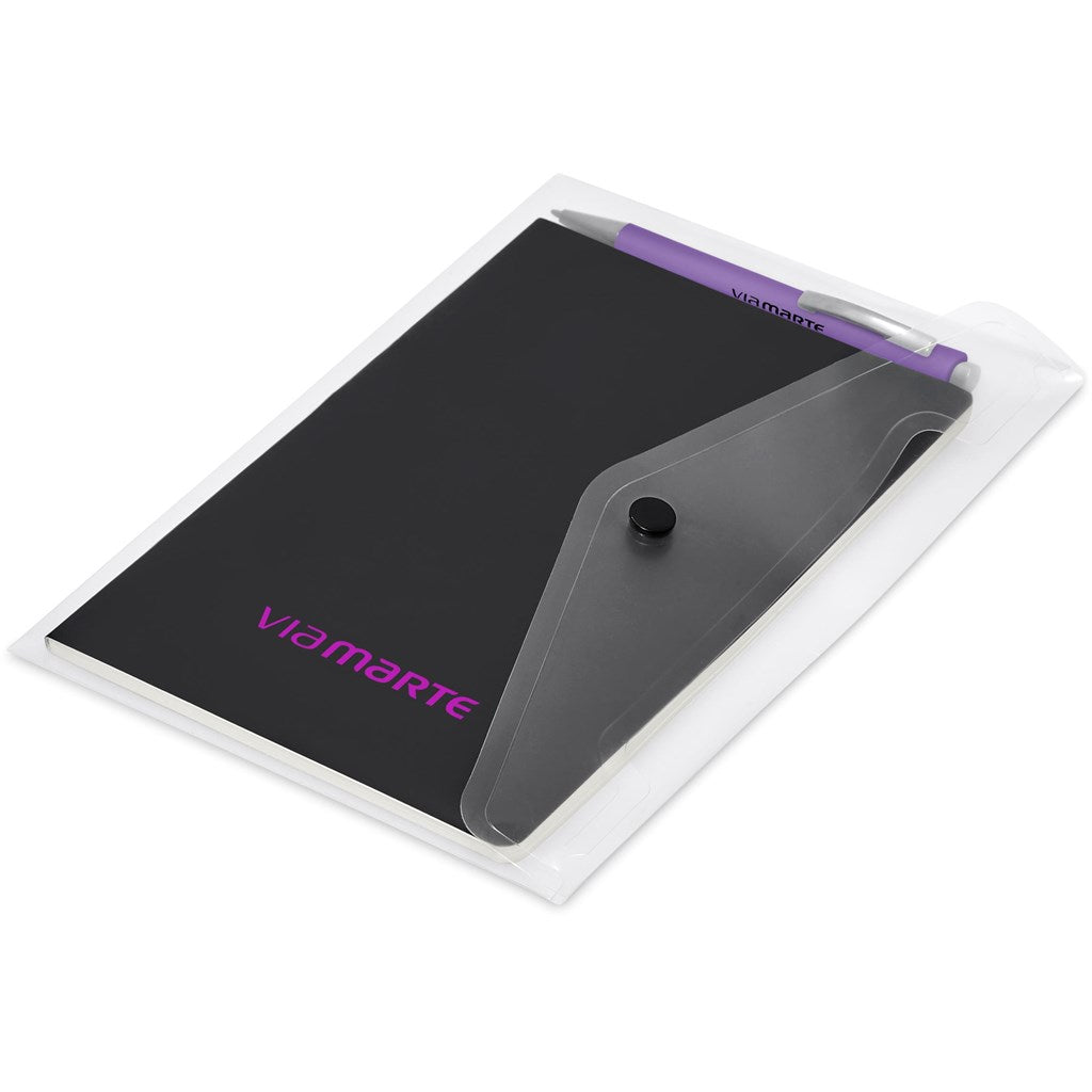 Altitude Perry Notebook & Pen Set - PURPLE