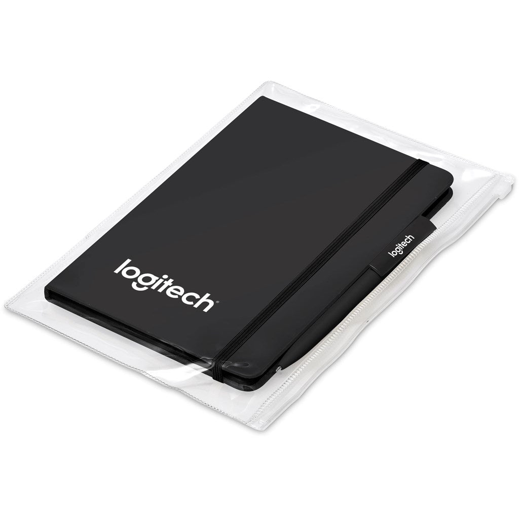 Altitude Johnson Notebook & Pen Set - BLACK