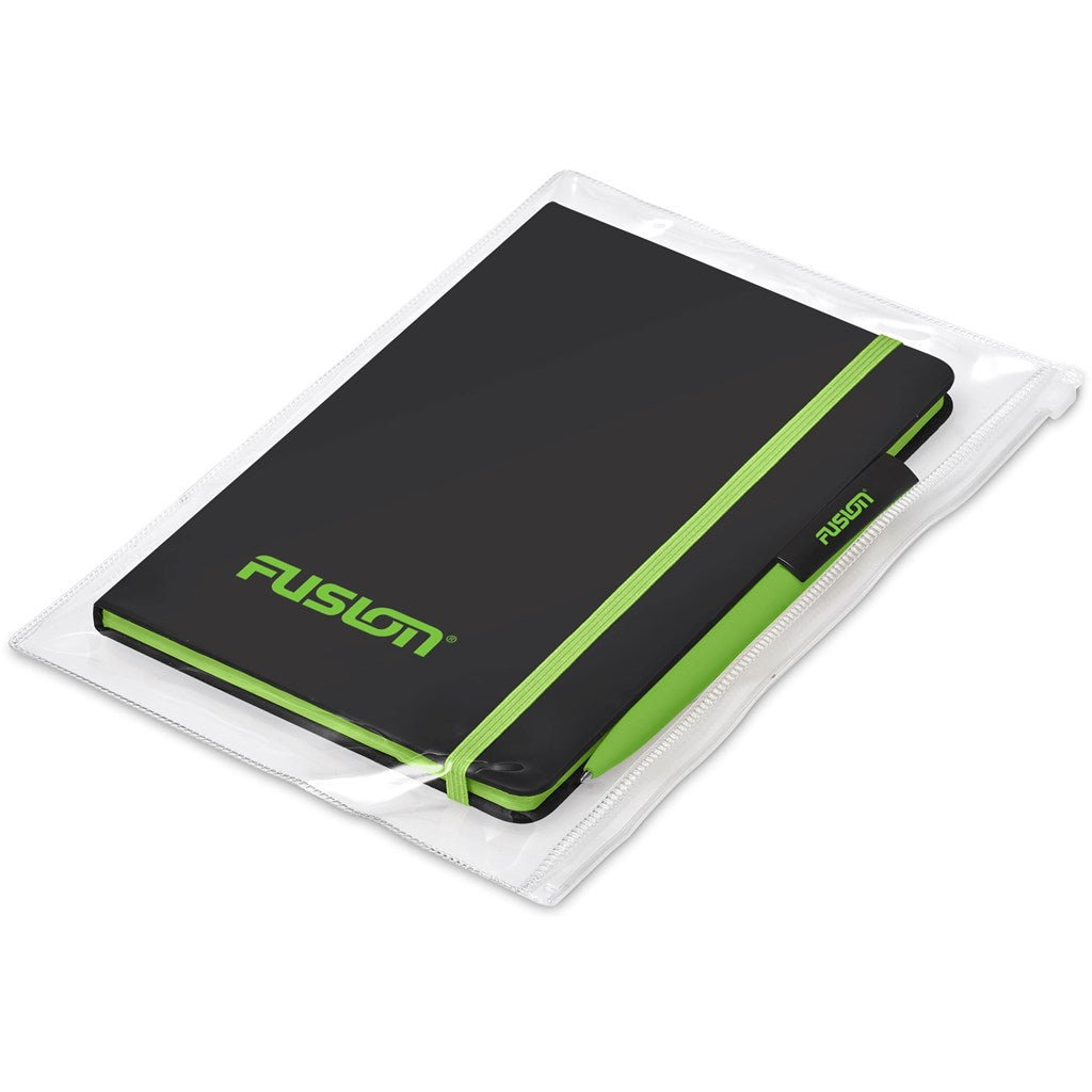 Altitude Johnson Notebook & Pen Set - LIME