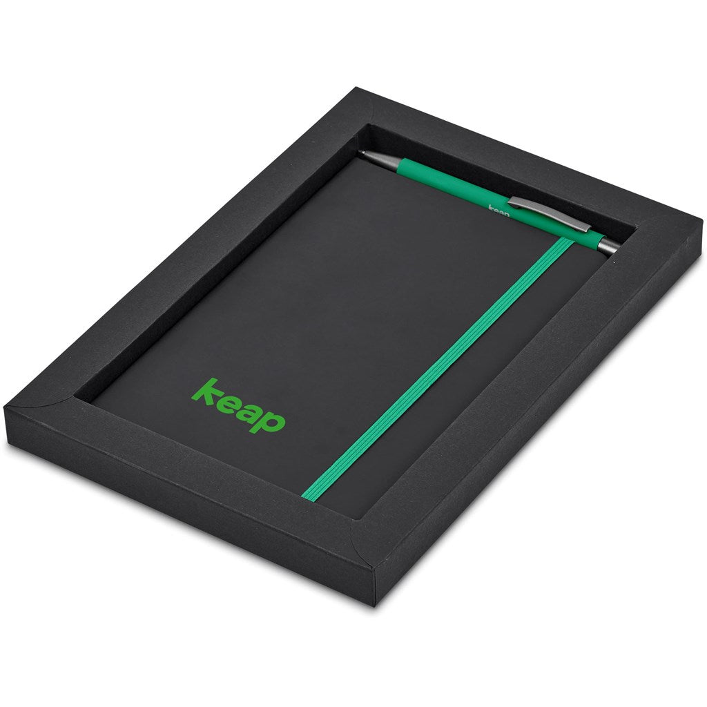 Altitude Miller Notebook & Pen Set - GREEN