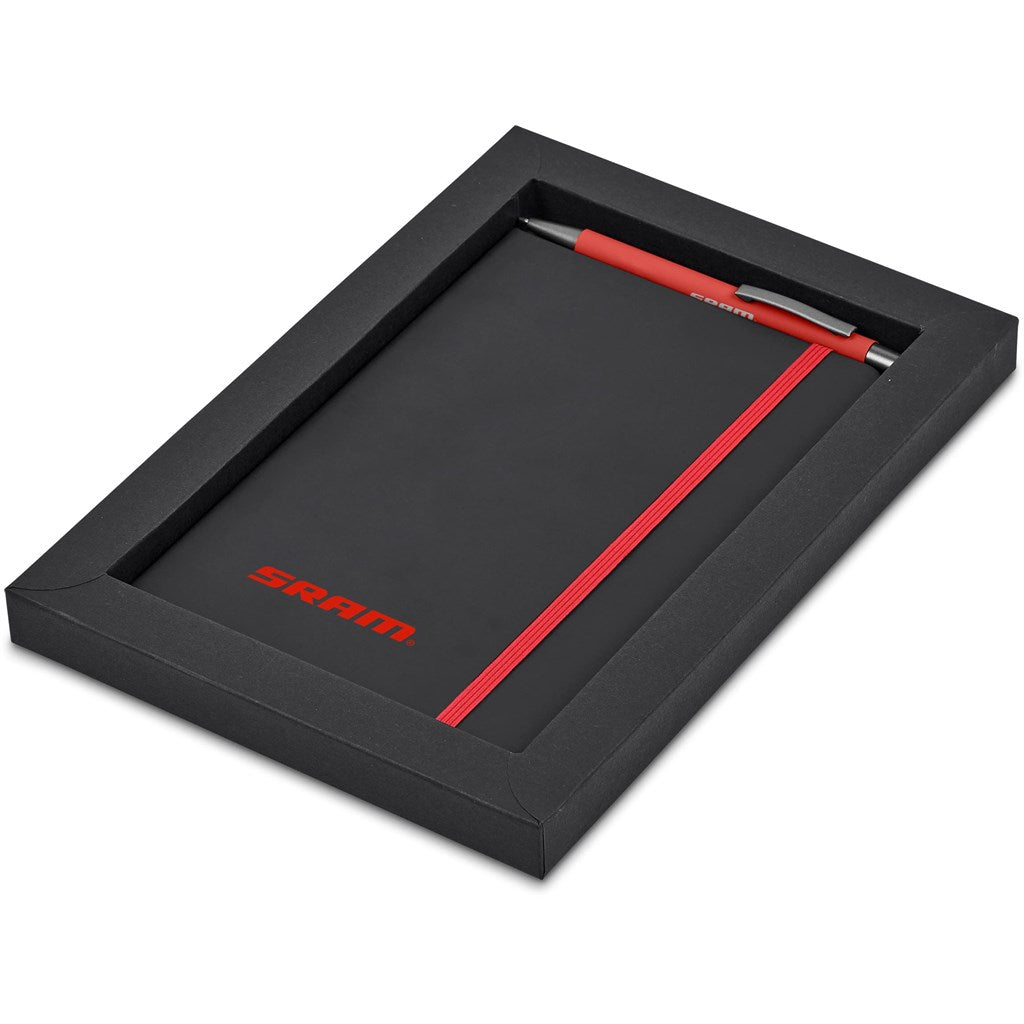 Altitude Miller Notebook & Pen Set - RED