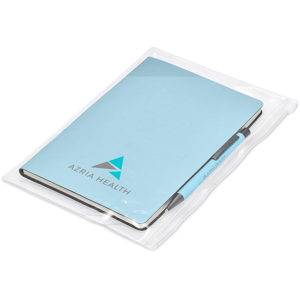 Altitude Harper Notebook & Pen Set - LIGHT TURQUOISE