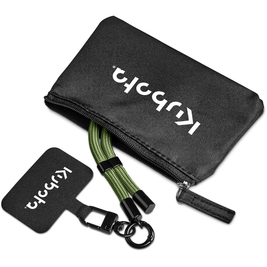 Altitude Atlier Wrist Phone Strap in Pouch - MILITARY GREEN