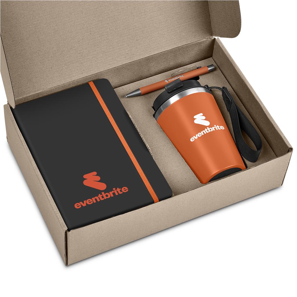 Altitude Poplar Kraft Gift Set - ORANGE