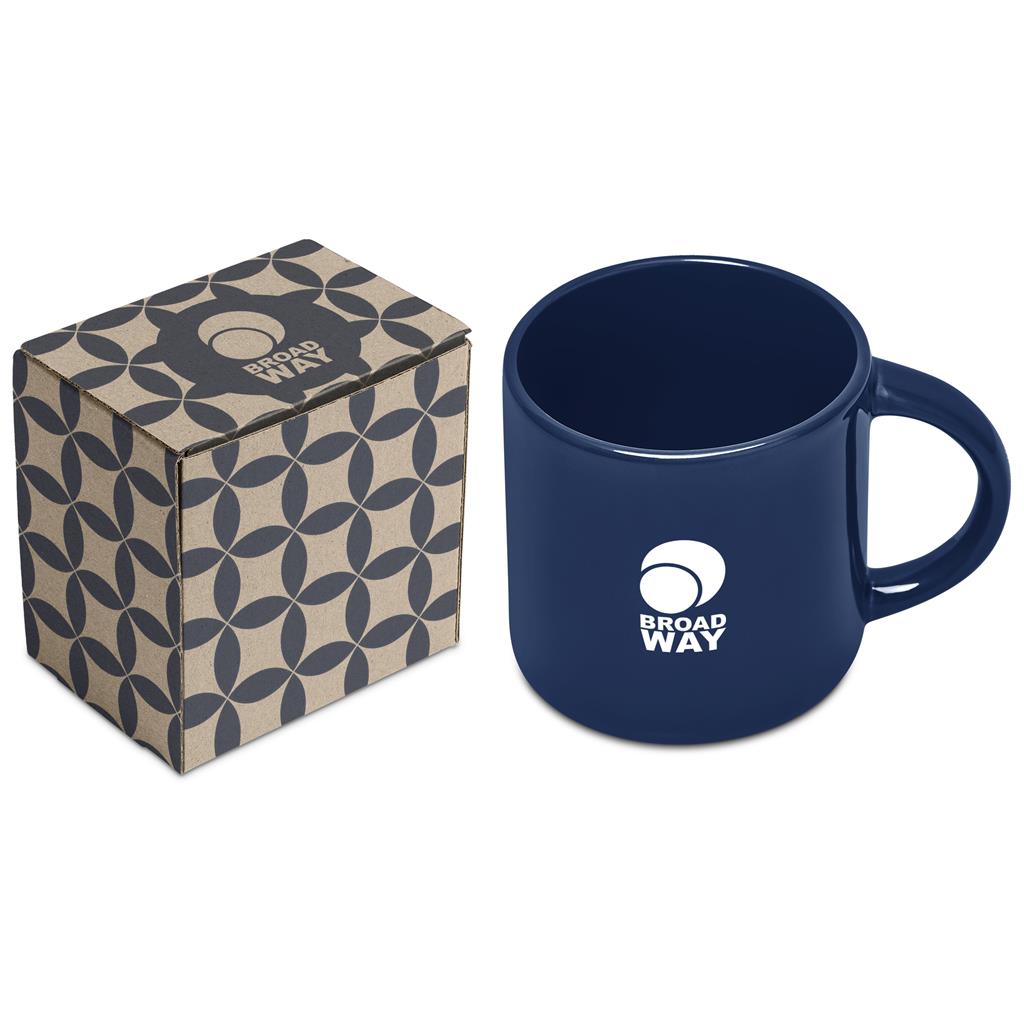 Altitude Vida Coffee Mug in Bianca Custom Gift Box - NAVY