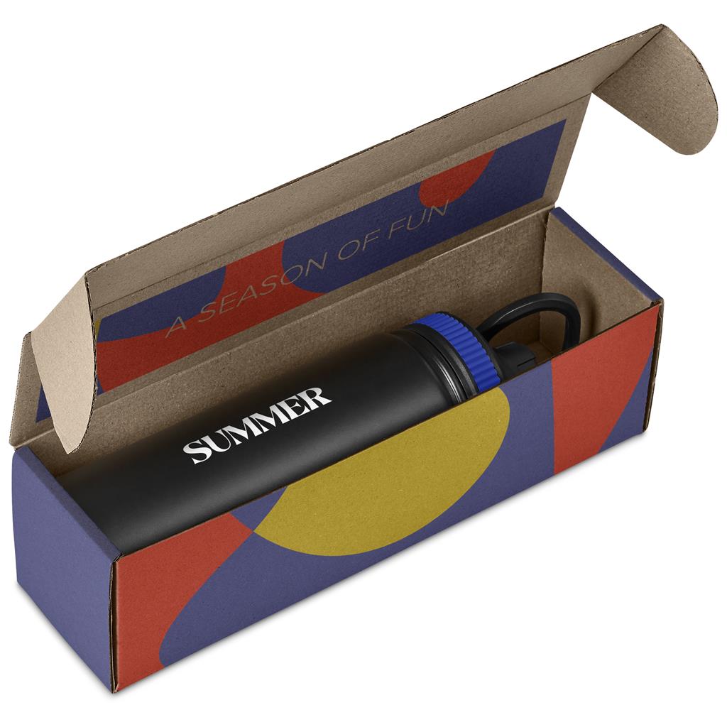 Altitude Romero Bottle in Bianca Custom Gift Box - BLUE