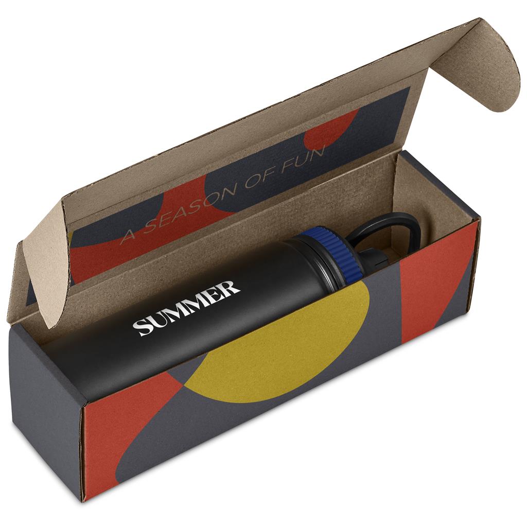 Altitude Romero Bottle in Bianca Custom Gift Box - NAVY