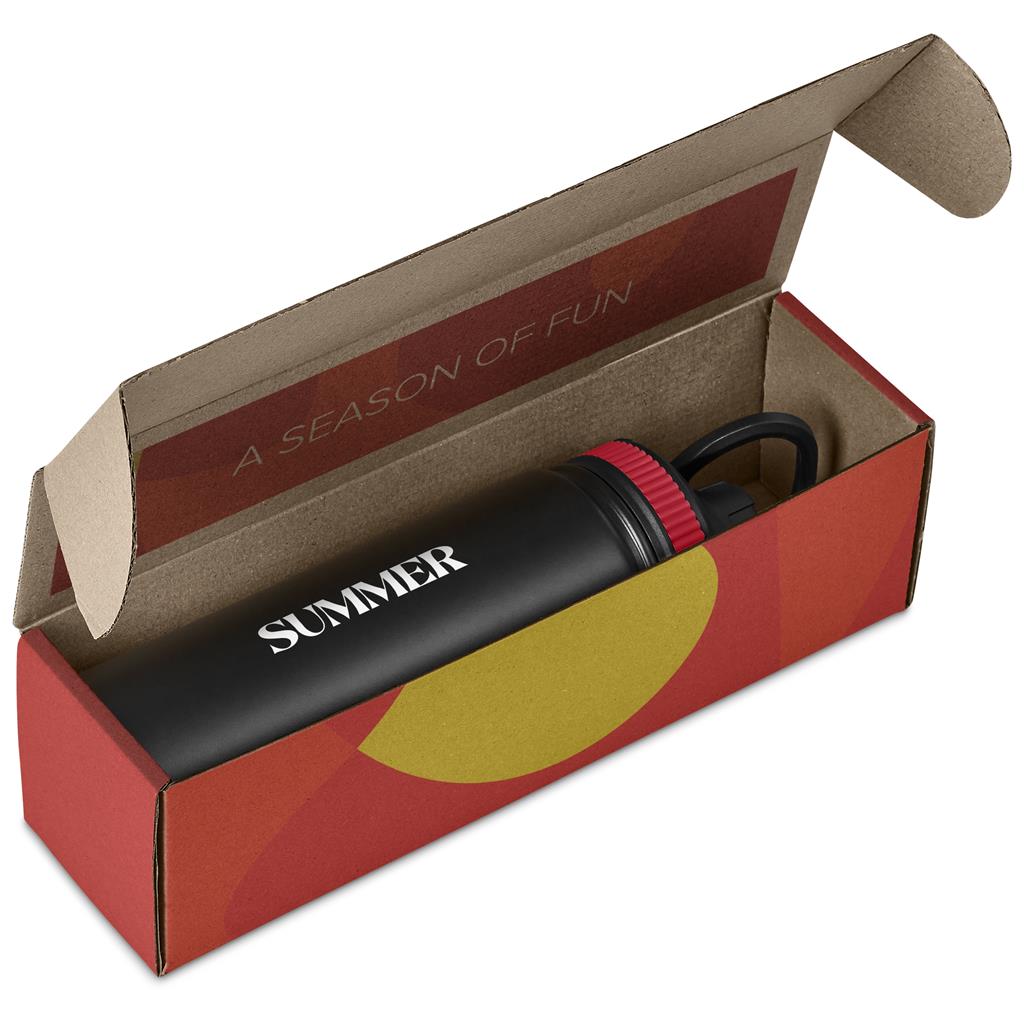 Altitude Romero Bottle in Bianca Custom Gift Box - RED