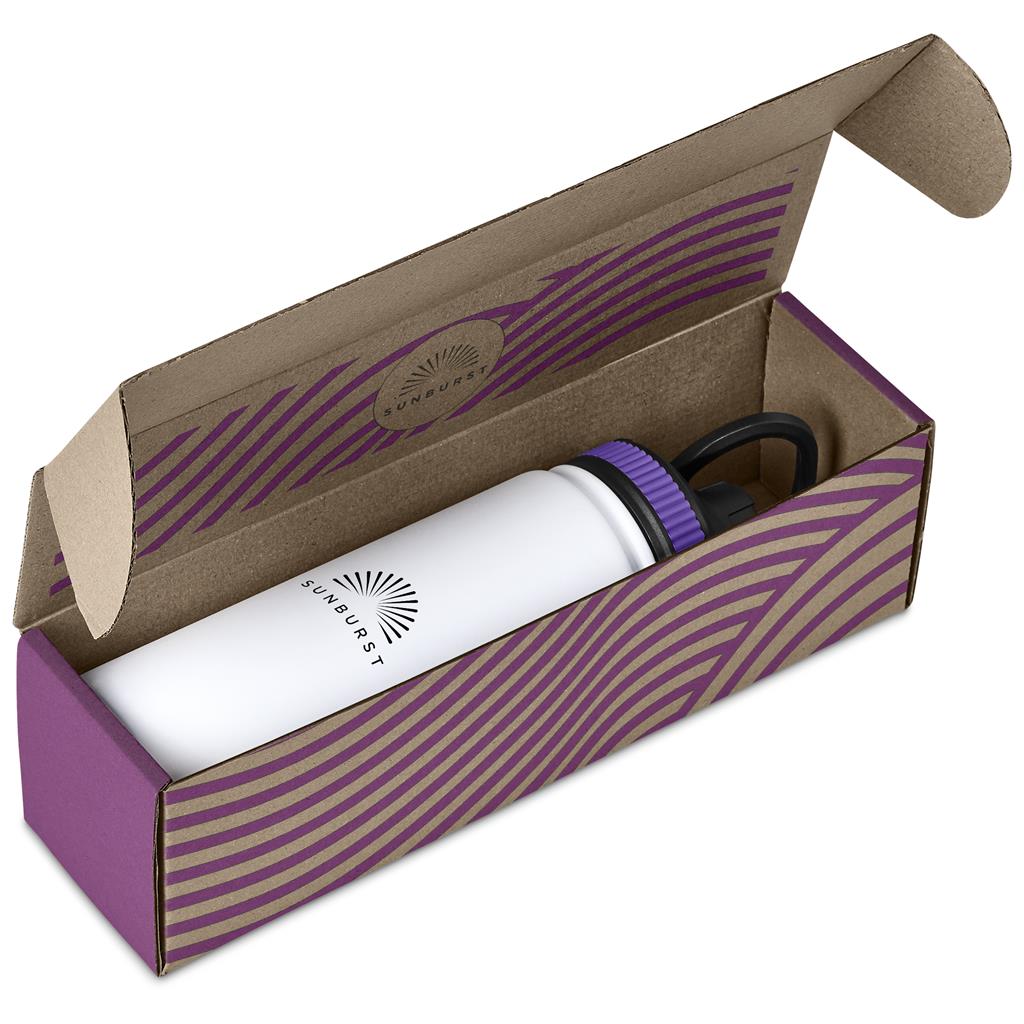 Altitude Tevez Bottle in Bianca Custom Gift Box - PURPLE