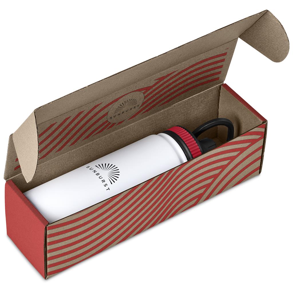 Altitude Tevez Bottle in Bianca Custom Gift Box - RED