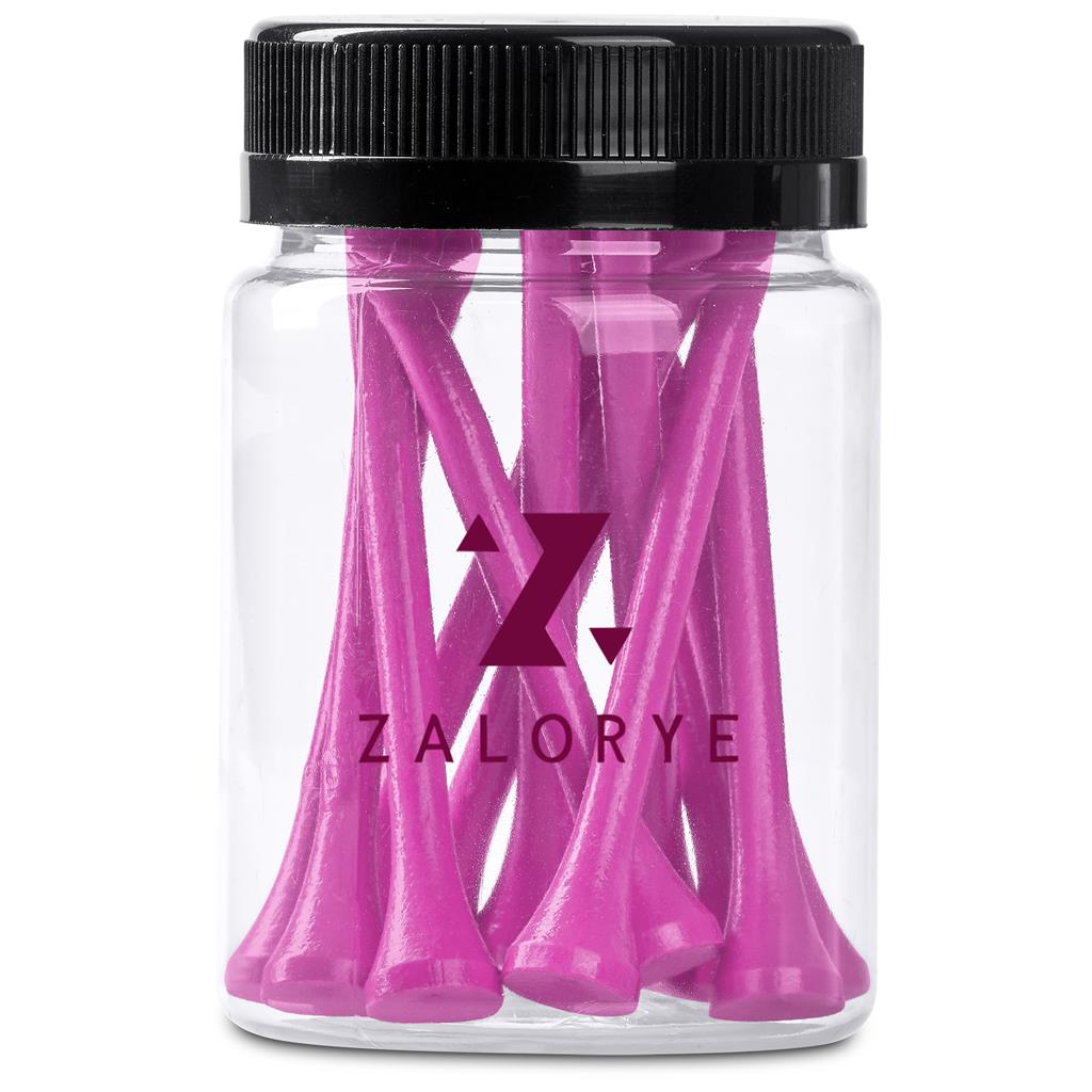 Altitude Swingstart Set of 12 Golf Tees - PINK
