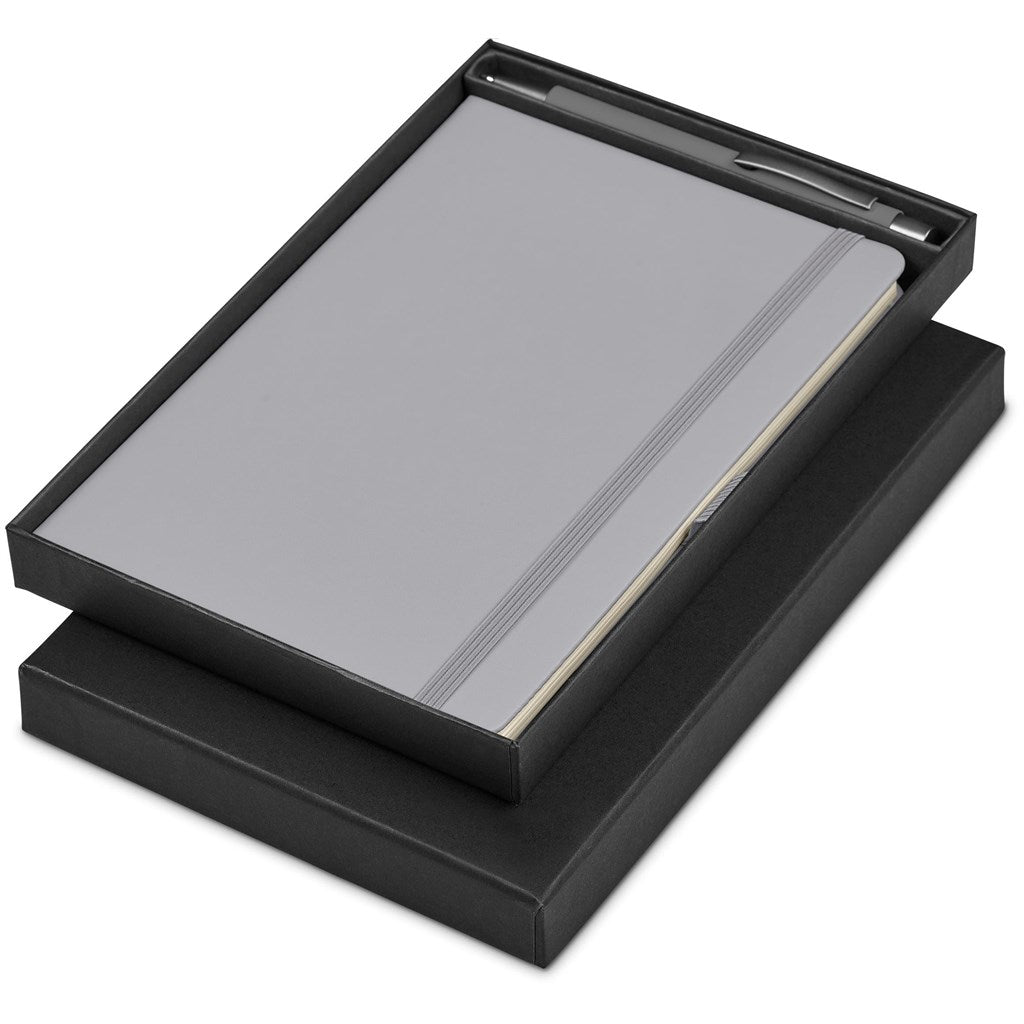 Carson Notebook & Pen Set - GREY