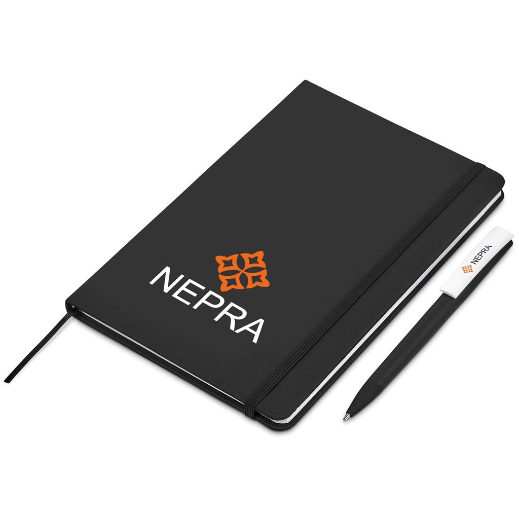 Query Notebook & Pen Set - BLACK