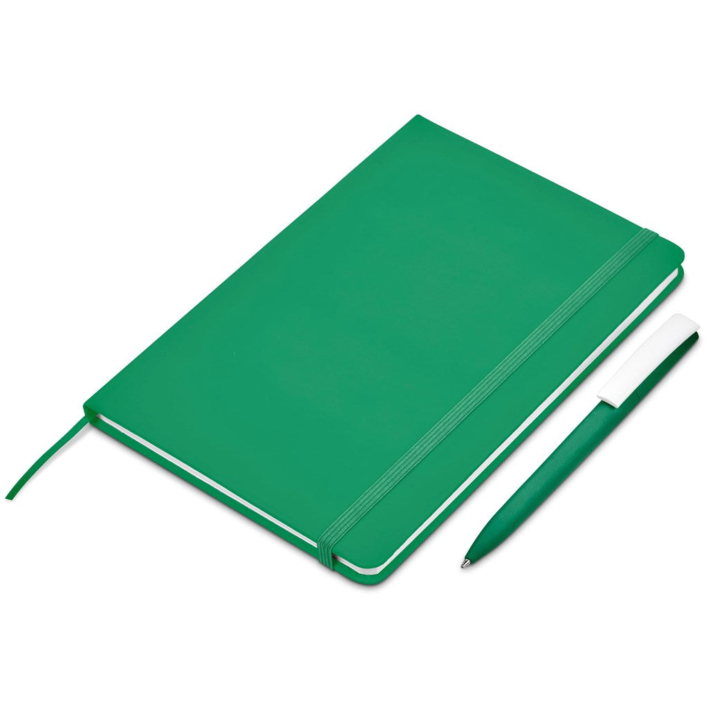Query Notebook & Pen Set - GREEN