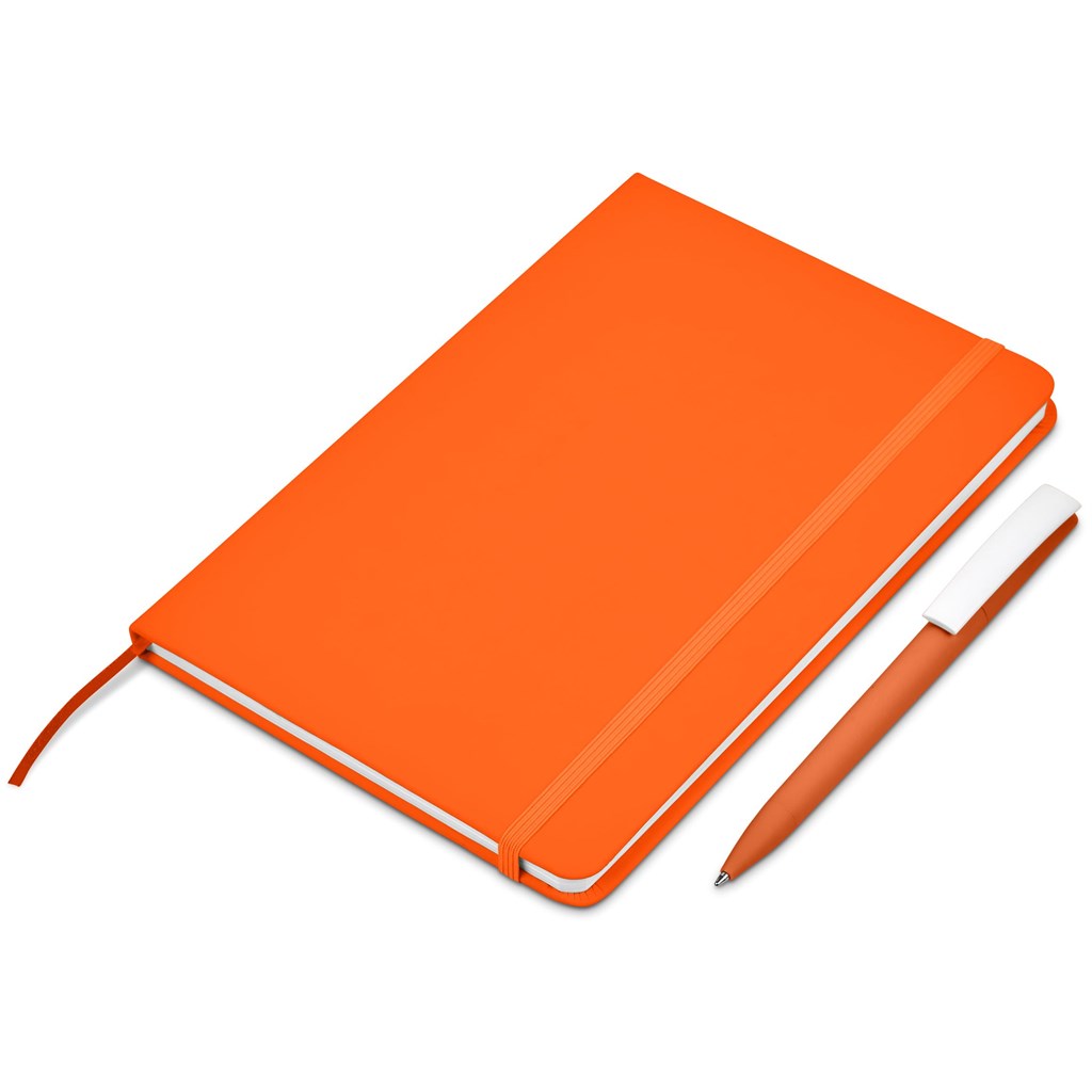 Query Notebook & Pen Set - ORANGE