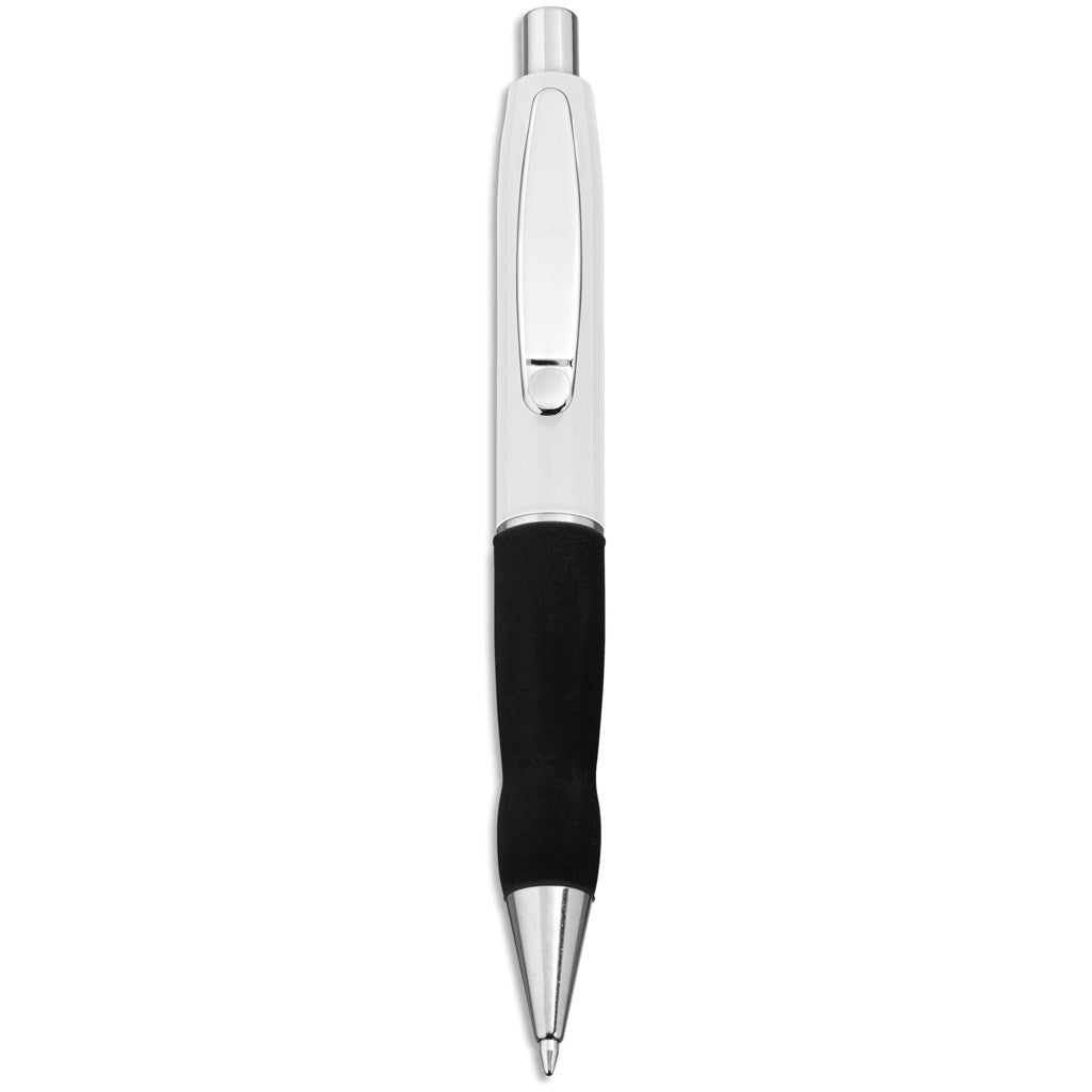 Turbo Bruno Ball Pen - SOLID WHITE