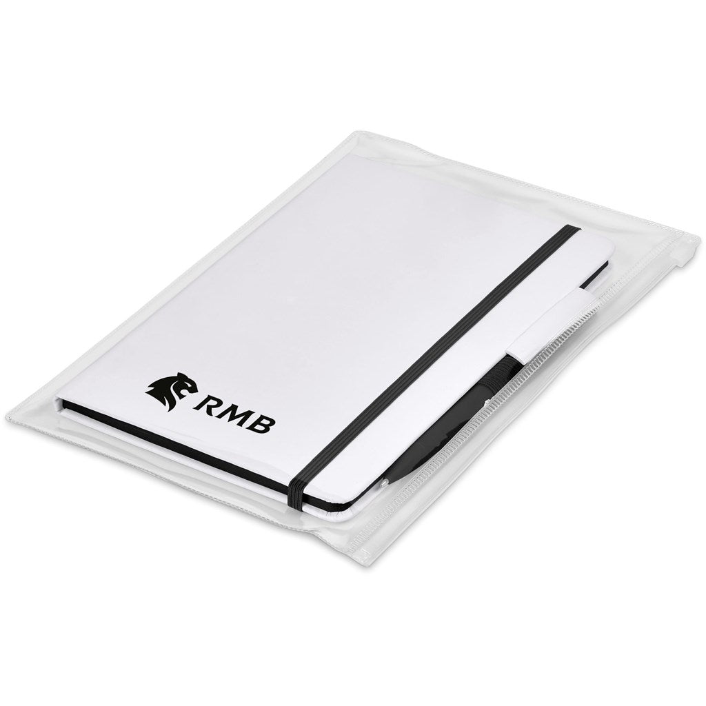 Olson Notebook & Pen Set - BLACK
