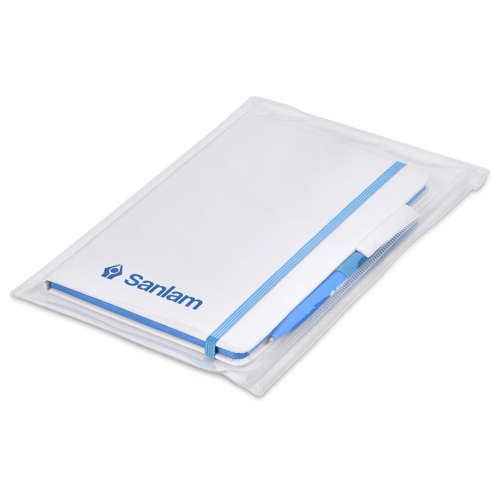 Olson Notebook & Pen Set - LIGHT BLUE