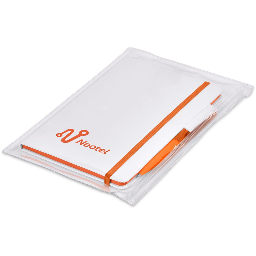 Olson Notebook & Pen Set - ORANGE