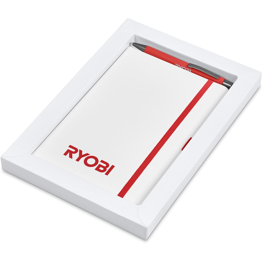 Duncan Notebook & Pen Set - RED